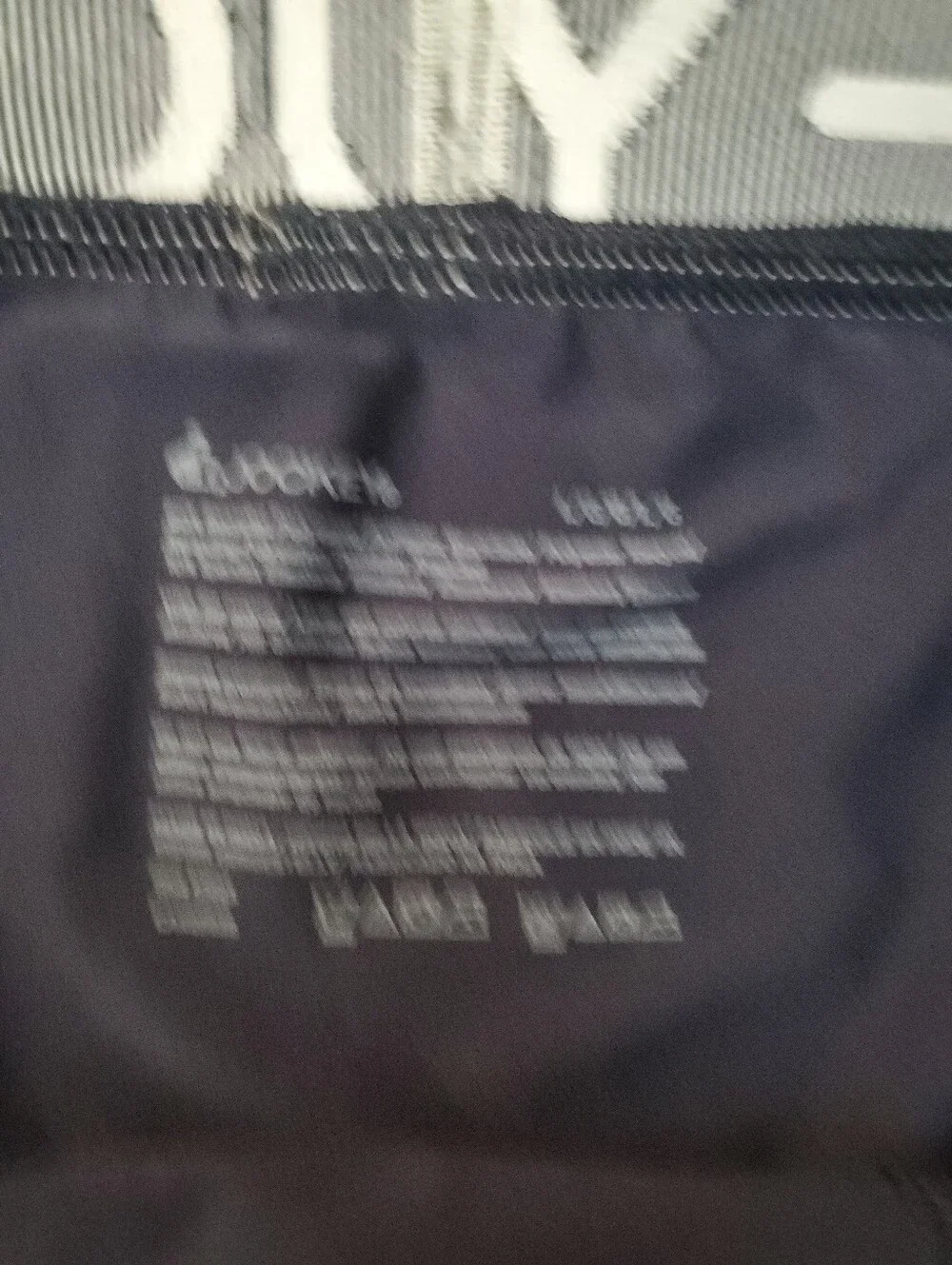 Jockey Navy Boxer Briefs with White Branded Waistband